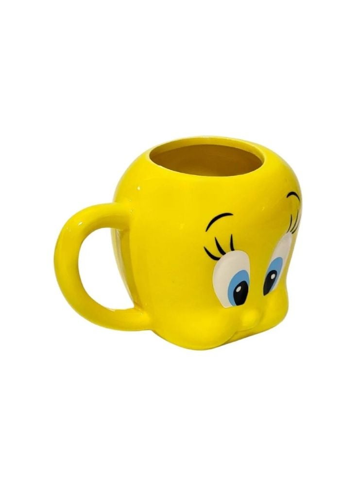 بريميم كوب سيراميك مزين بوجه تويتي مع علبة هدايا - كوب قهوة كرتوني لطيف - Image 2